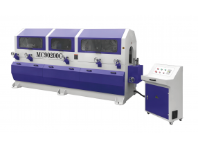 MC90200C双刀盘重型圆棒机（送料轮双进双出）